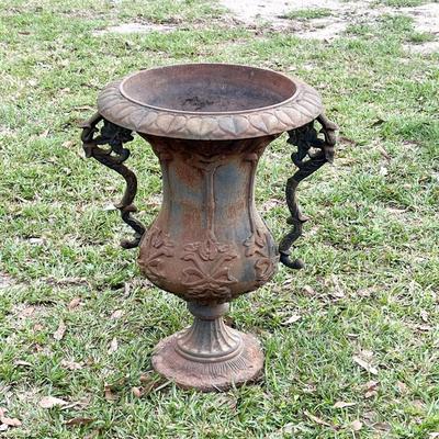 Cast Iron Decorative Pot ~ *Read details