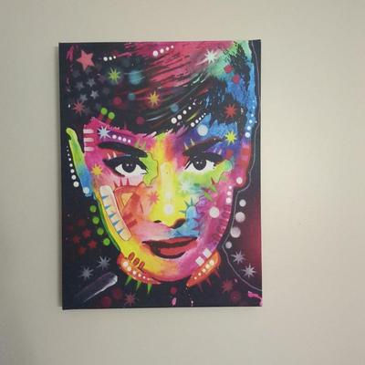 Pop art Audrey Hepburn