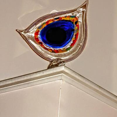 Large Murano? hand blown glass Art