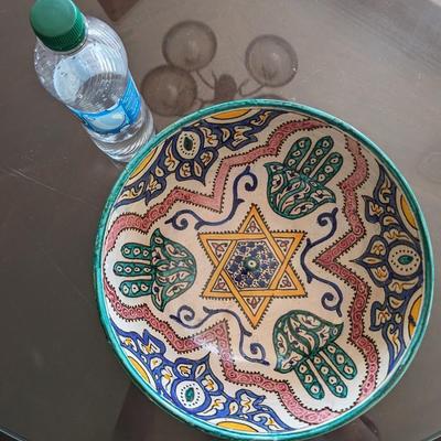Fez / Fes Hand painted Moroccan Pottery