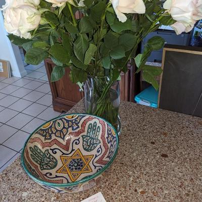 Fez / Fes Hand painted Moroccan Pottery