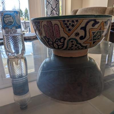 Fez / Fes Hand painted Moroccan Pottery