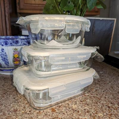 Glass Lock Food Storage Containers (14peice) New, Unused
