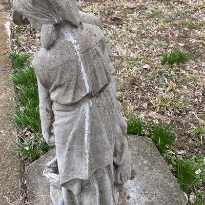 28â€ Concrete Statue