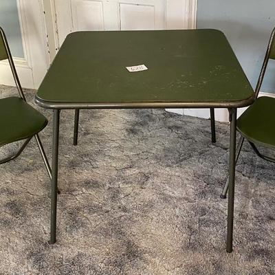 Card Table W/ 2 Chairs