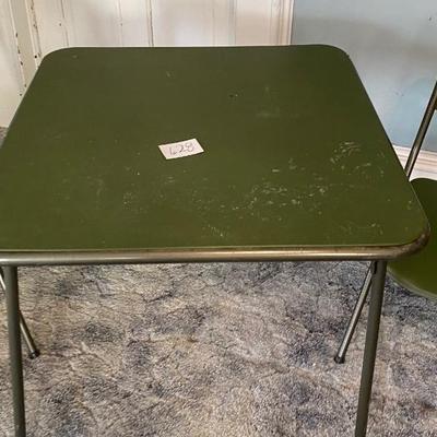 Card Table W/ 2 Chairs