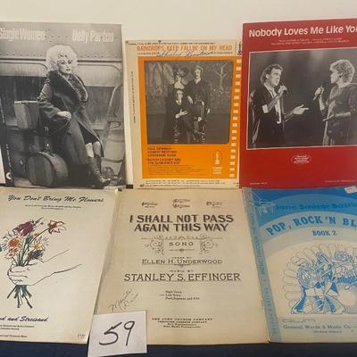 Vintage Sheet Music