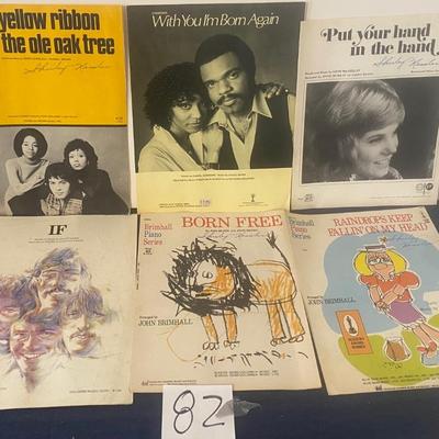 Vintage Sheet Music