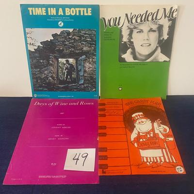 Vintage Sheet Music