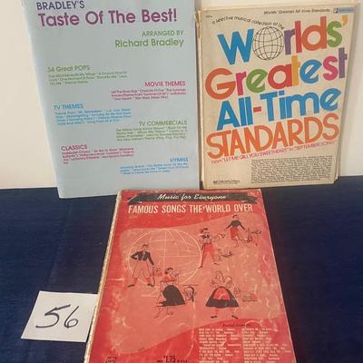 Vintage Sheet Music
