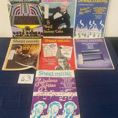 Vintage Sheet Music