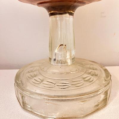 3 Antique Oil Lamps + Wicks