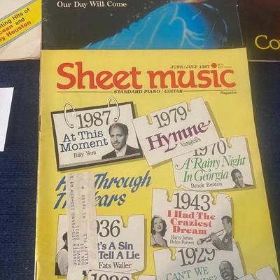 Vintage Sheet Music Magazines