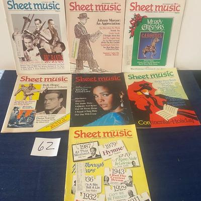 Vintage Sheet Music Magazines