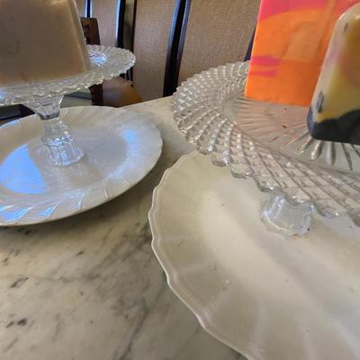 Set of Three Display Plates Lot (Handcrafted Soaps Included!)