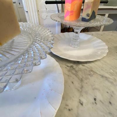 Set of Three Display Plates Lot (Handcrafted Soaps Included!)
