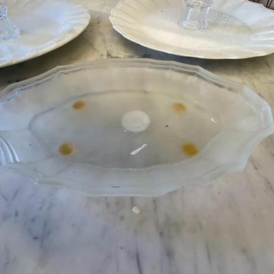 Set of Three Display Plates Lot (Handcrafted Soaps Included!)