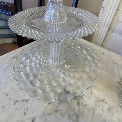 Set of Three Glass Display Plates (Handcrafted Soaps Included)