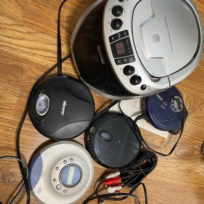 CD walkmans, karaoke USA and microphone system