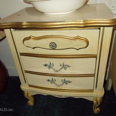Bonnet French Provencal Style Night Stand