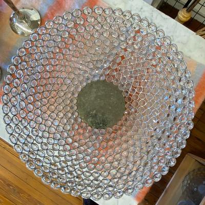 Crystal, Possibly Glass Bowl and Display Pieces
