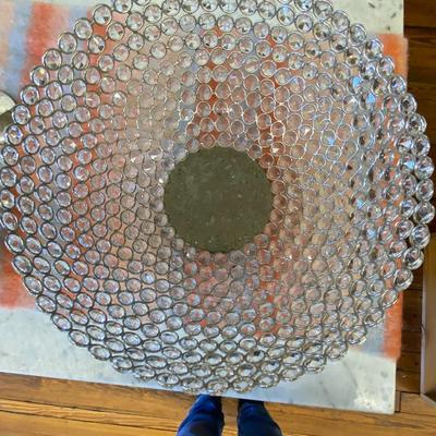 Crystal, Possibly Glass Bowl and Display Pieces