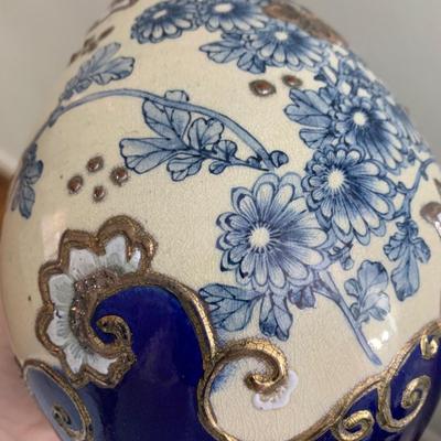 Footed Antique Urn - Been Repaired