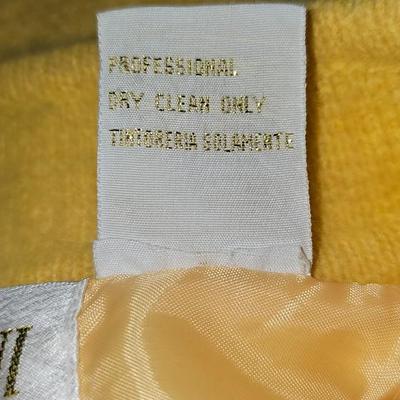Bright yellow vintage Cardigan Belldini