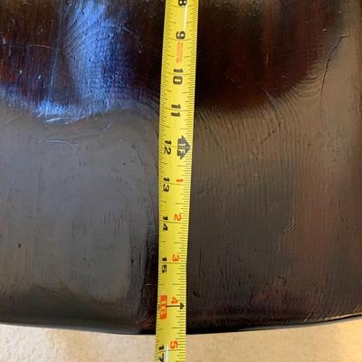 Old Hickory American Provincial Paddle Arm Lounge Chair