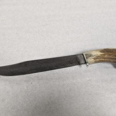 Stag Handled Fixed Knife