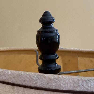 Frederick Cooper Style MCM Asian stylized ceramic lamps Mid-century Modern