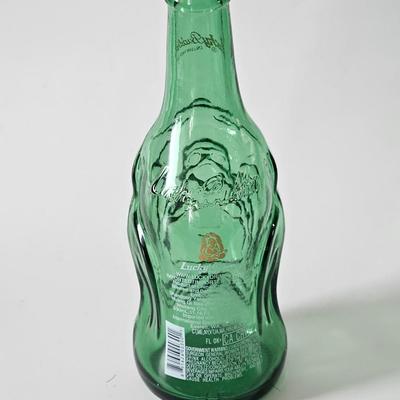 Green Lucky Buddha Soda Bottle