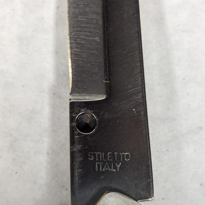 Stiletto Switchblade Made In Italy