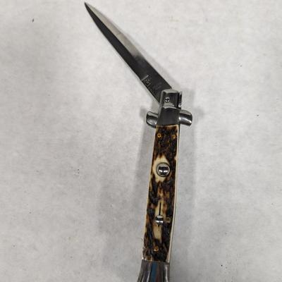 Stiletto Switchblade Made In Italy