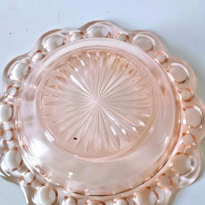 Pretty Pink Glass Dish