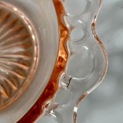 Pretty Pink Glass Dish