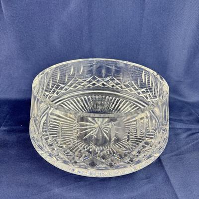 1005 Large 8" Waterford Crystal Bowl in Lismore Pattern