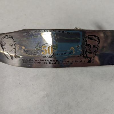 Stag Bowie Knife Reagan & Roosevelt - 50 Years - Great Smoky Mountains National Park