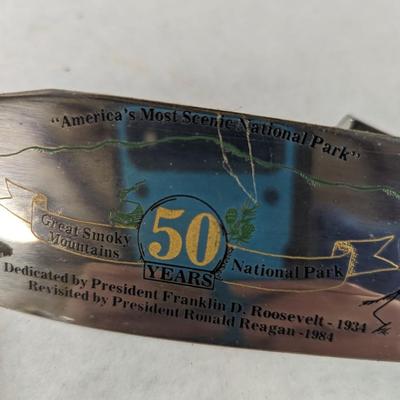 Stag Bowie Knife Reagan & Roosevelt - 50 Years - Great Smoky Mountains National Park
