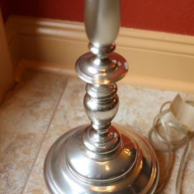 Restoration Hardware Nickel Finish Floor Lamp