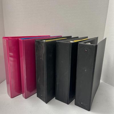 3 Ring Binders - Bundle of 5