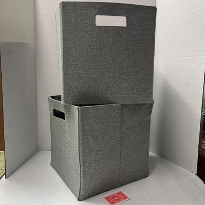 2 Collapsible Cube Storage