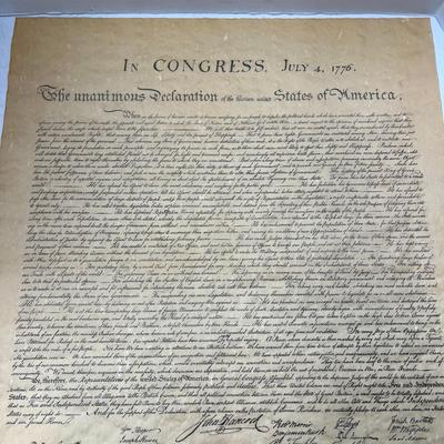 Declaration of Independence Print