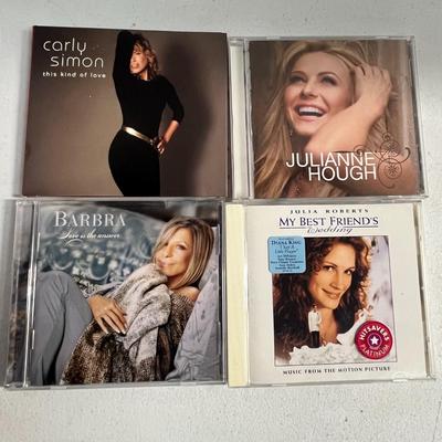 Music CD Bundle; Susan Boyle (3), Abba, Shania Twain, Whitney Houston, My Best Friend's Wedding Soundtrack, Carly Simon, Julianne...