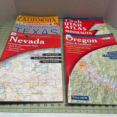 Atlas Bundle; Nevada, Texas, California, Utah (2) Minnesoda, Oregon