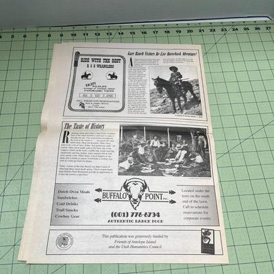 1950 Guide - Ranching On Antelope Island