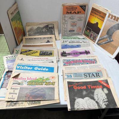 Vintage Guides and Maps