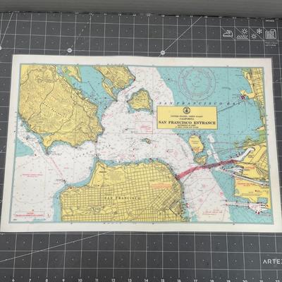 Washington and California Maps/Placemats
