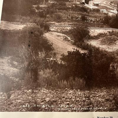 1900's Thistle, Utah Photograph by WH Jackson Poster     (6)