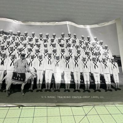1944 US Naval Training Class Photo